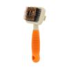 FIDELAMI Brosse nettoyante push autonettoyante pour chiens et chats