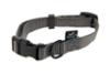 FIDELAMI Collier pour Chien Signature, Nylon Resistant Gris, S 25 à 35 cm