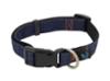 FIDELAMI 170319 Collier pour Chien Blue Jean, L : 35 à 55 cm