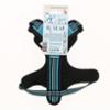 FIDELAMI Harnais Chien, 3 accroches : sport, promenade, éducation, Bleu Taille S