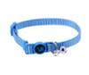 FIDELAMI Collier Chat, Anti-Etranglement, à Grelot, Bleu Uni, TU 20 à 30 cm