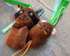 FIDELAMI Peluche raton, jouet pour chat ou chaton