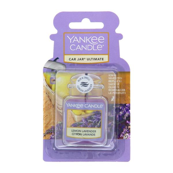 YANKEE CANDLE Car Jar Ultimate da appendere Lavanda Limone