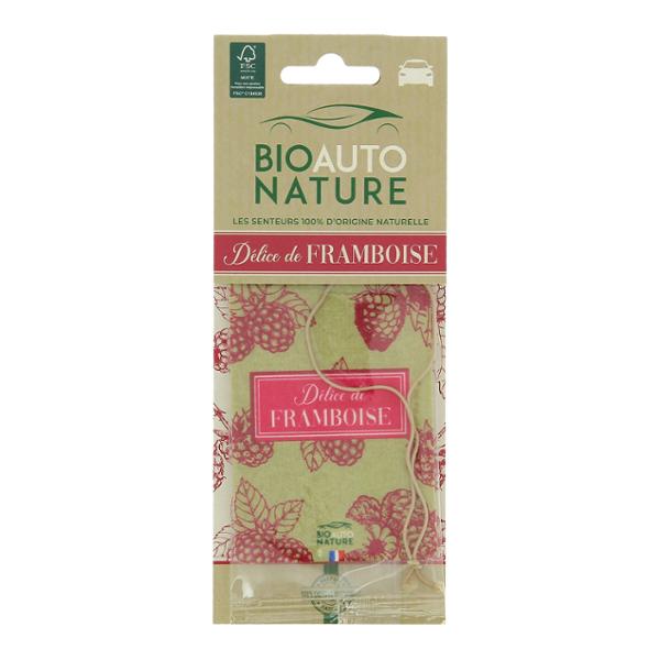 AUTO NATURE scented card. Delicious raspberry