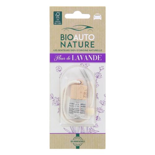 AUTO NATURE wooden cap bottle. Lavender & rosemary