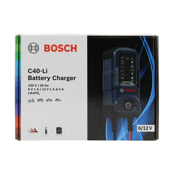 BOSCH Chargeur C40-Li 6/12V