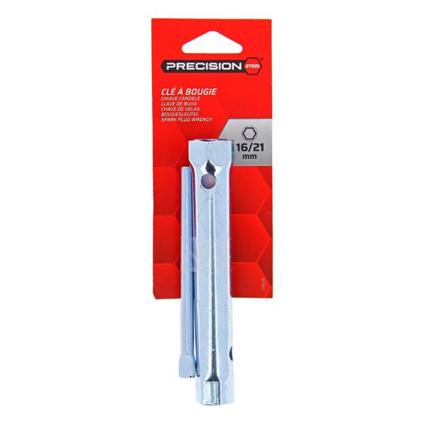 PRECISION-STEEL clé à bougie 16-21mm. L=160mm