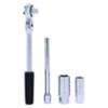 PRECISION STEEL Clé à Bougie à Cliquet, Douilles 16-21 mm