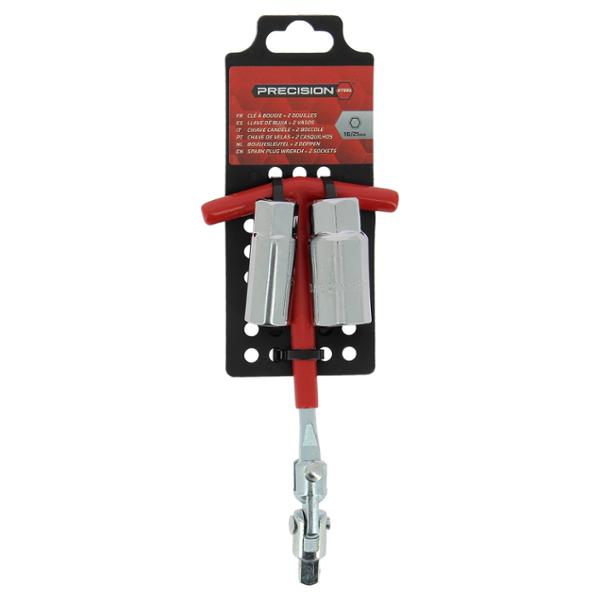 PRECISION STEEL Clé à Bougie Articulée, Douilles 16-21 mm