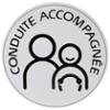 CARLINEA disque conduite accompagnée souple magnétique
