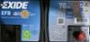 EXIDE EL700 BATTERIE VOITURE STOP&START 70A 760Ah EFB L03