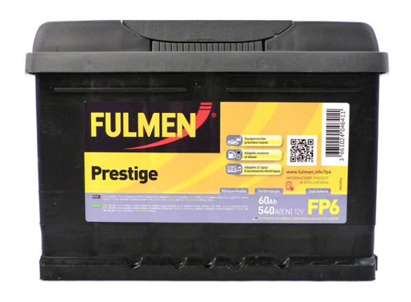 FULMEN Prestige car battery 540A 60Ah