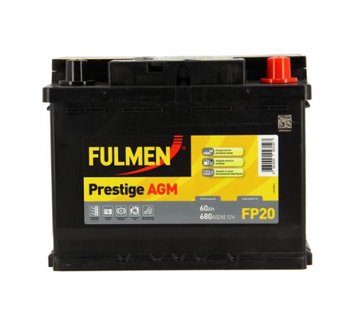 FULMEN Prestige Batterie auto FP20 680A 60Ah L2 AGM Start & Stop
