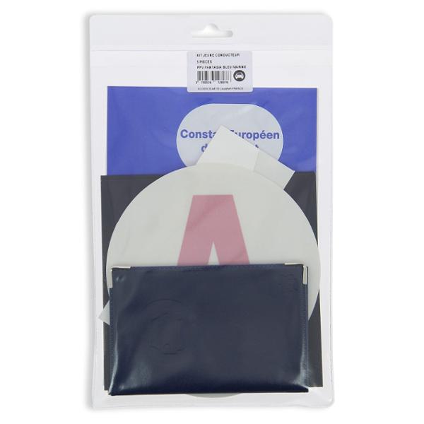 COLOR POP 550044 Kit Jeune conducteur : A, constat, disque de stationnement ...