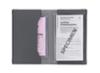PORTE PAPIERS CARBONE GRIS FONCE
