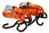 XLPT 2 cinghie 25mm a fibbia. 2 ganci S. 3m