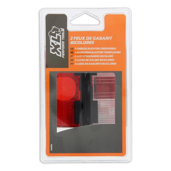 XL Perform Tools 2 feux de gabarit bicolores remorque