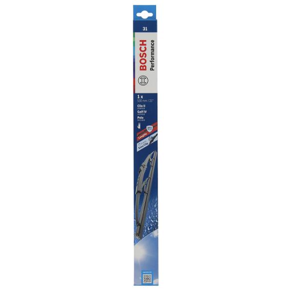 1 balai essuie-glace Perfomance BOSCH N°31 longueur 53cm