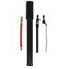 esKapad Pompe à Main Vélo, Raccord 300mm, Presta Schrader, 3 Bars