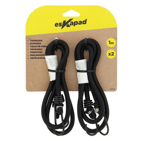 ESKAPAD 2 bungees 1m