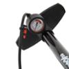 esKapad Pompe à pied Velo avec Manomètre, 6 Bars, Embouts Presta et Schrader